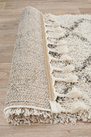 Saffron 11 Natural Runner Rug - Floorsome - MODERN