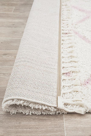 Saffron 11 Pink Rug - Floorsome - MODERN