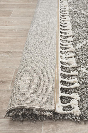 Saffron 22 Grey Rug - Floorsome - MODERN