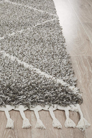 Saffron 22 Grey Rug - Floorsome - MODERN