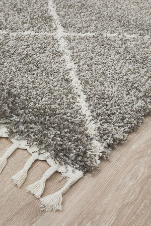 Saffron 22 Grey Rug - Floorsome - MODERN