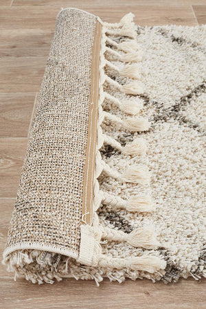 Saffron 22 Natural Runner Rug - Floorsome - MODERN