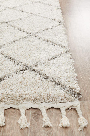 Saffron 22 Natural Runner Rug - Floorsome - MODERN