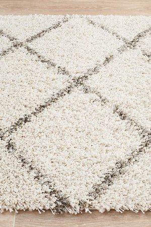 Saffron 22 Natural Runner Rug - Floorsome - MODERN