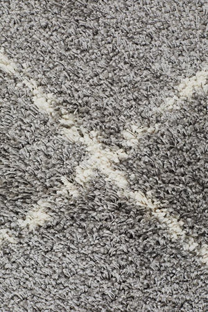 Saffron 22 Silver Rug - Floorsome - MODERN