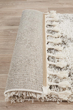 Saffron 33 Natural Runner Rug - Floorsome - MODERN