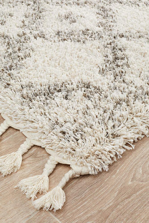 Saffron 33 Natural Runner Rug - Floorsome - MODERN