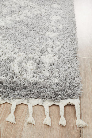 Saffron 33 Silver Rug - Floorsome - MODERN