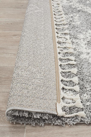 Saffron 33 Silver Rug - Floorsome - MODERN