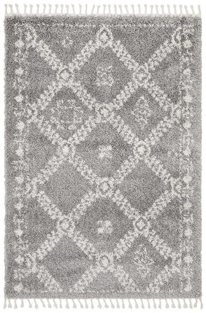 Saffron 33 Silver Rug - Floorsome - MODERN