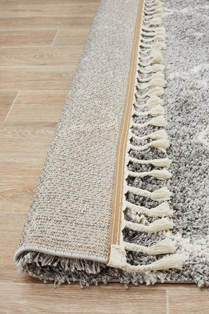 Saffron 44 Silver Rug - Floorsome - MODERN