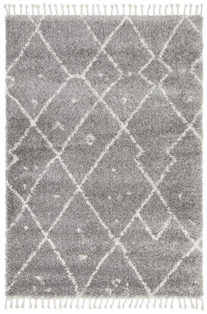 Saffron 44 Silver Rug - Floorsome - MODERN