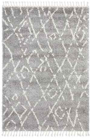 Saffron 55 Silver Rug - Floorsome - MODERN