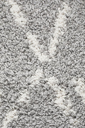 Saffron 55 Silver Rug - Floorsome - MODERN