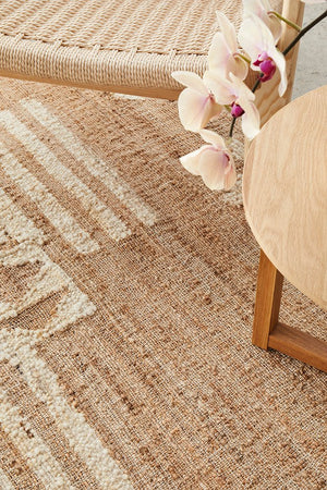 Sahara Abel Natural Rug - Floorsome - SAHARA - COLLECTION