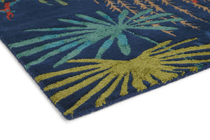 Sanderson Rain Forest Tropical Night 050708 Designer Rug - Floorsome - Designer 2020