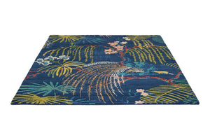 Sanderson Rain Forest Tropical Night 050708 Designer Rug - Floorsome - Designer 2020