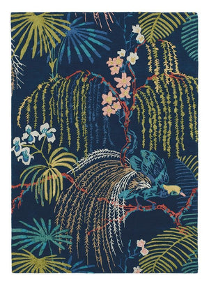 Sanderson Rain Forest Tropical Night 050708 Designer Rug - Floorsome - Designer 2020