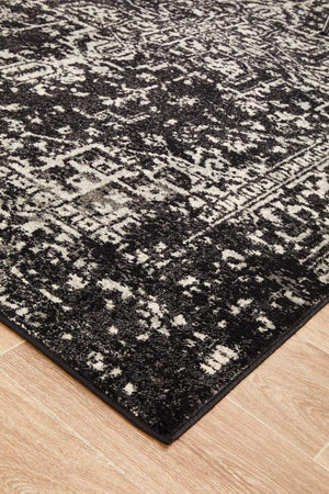 Scape Charcoal Transitional Rug - Floorsome - Modern