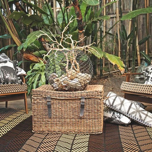 Seattle Chestnut and Walnut Brown African Recycled Plastic Outdoor Rug - Floorsome - Modern