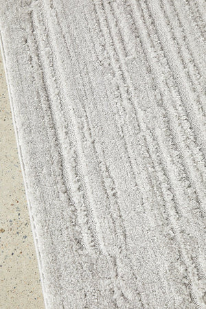 Serenade Ezra Silver Rug - Floorsome - Serenade Collection