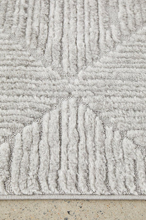 Serenade Shilo Silver Rug - Floorsome - Serenade Collection