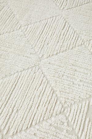 Serenade Shilo White Rug - Floorsome - Serenade Collection