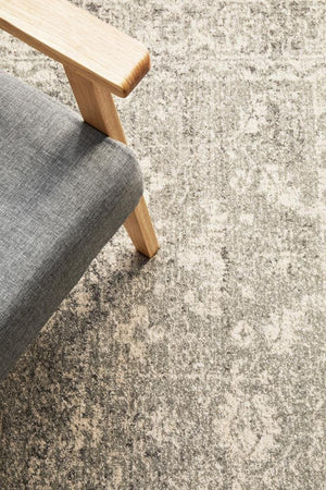 Shine Silver Transitional Rug - Floorsome - Modern