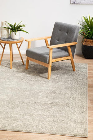 Shine Silver Transitional Rug - Floorsome - Modern