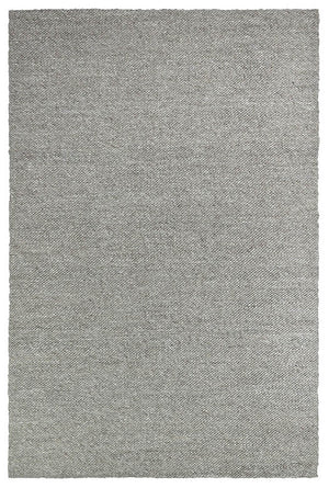 Sibley Mocha Wool Rug - Floorsome - FLATWEAVE