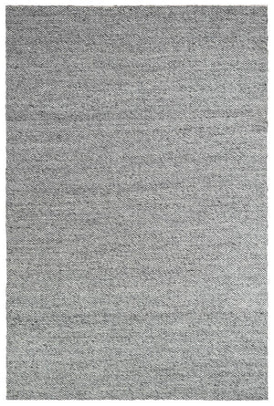 Sibley Silver Wool Rug - Floorsome - FLATWEAVE