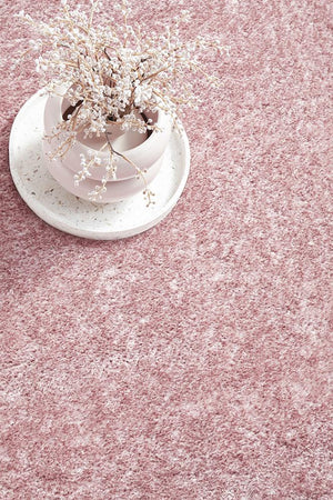 Sienna Blush Shag Rug - Floorsome - SIENNA COLLECTION