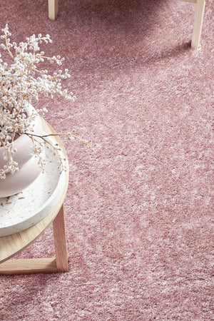 Sienna Blush Shag Rug - Floorsome - SIENNA COLLECTION