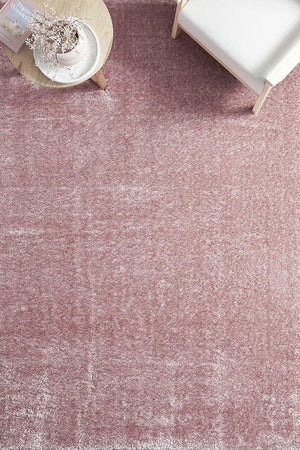 Sienna Blush Shag Rug - Floorsome - SIENNA COLLECTION