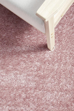 Sienna Blush Shag Rug - Floorsome - SIENNA COLLECTION