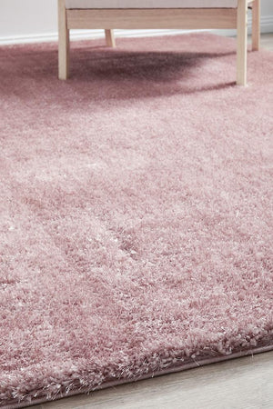 Sienna Blush Shag Rug - Floorsome - SIENNA COLLECTION