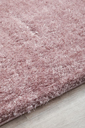 Sienna Blush Shag Rug - Floorsome - SIENNA COLLECTION