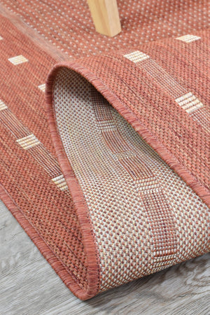 Sisal 4840 12 Terracotta Rug - Floorsome - INDOOR/OUTDOOR