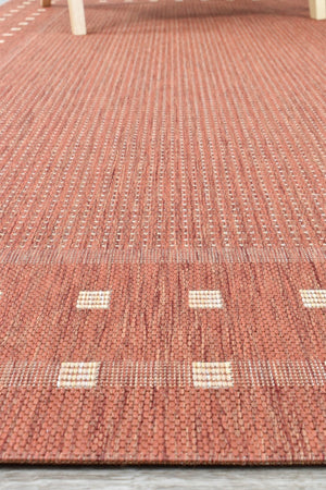 Sisal 4840 12 Terracotta Rug - Floorsome - INDOOR/OUTDOOR
