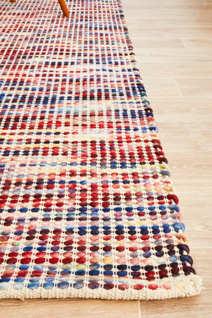 Skandi 300 Multi Wool Rug - Floorsome - Modern