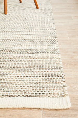 Skandi 310 Natural Flat Weave Rug - Floorsome - Modern