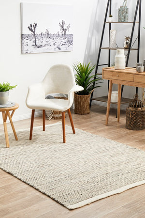 Skandi 310 Natural Flat Weave Rug - Floorsome - Modern