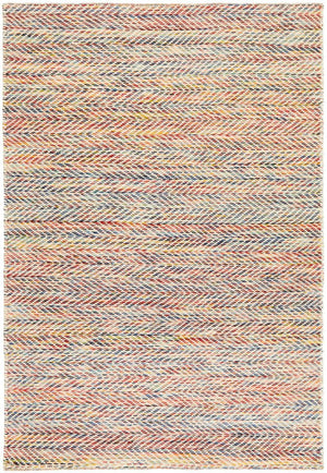 Skandi 311 Herringbone Multi Coloured Rug - Floorsome - Modern