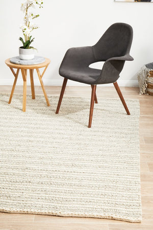 Skandi 312 Grey Wool Rug - Floorsome - Modern