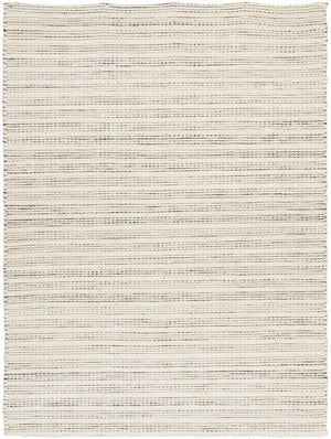 Skandi 315 Silver Felted Wool Rug - Floorsome - Modern