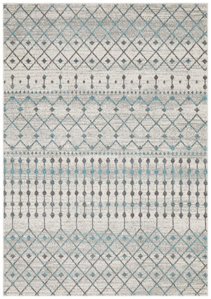 Slate White Transitional Rug - Floorsome - Modern