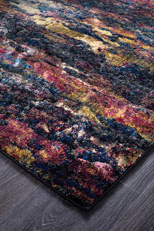 Splash Modern Midnight Runner Rug - Floorsome - Modern