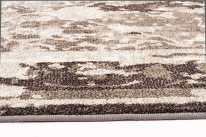 Stylish Overdyed Look Rug Grey - Floorsome - Modern