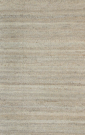 Taj Black Natural Basket Weave Jute Rug - Floorsome - Natural