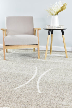 Tango Latte 74302 640 Shaggy Rug - Floorsome - SHAGGY